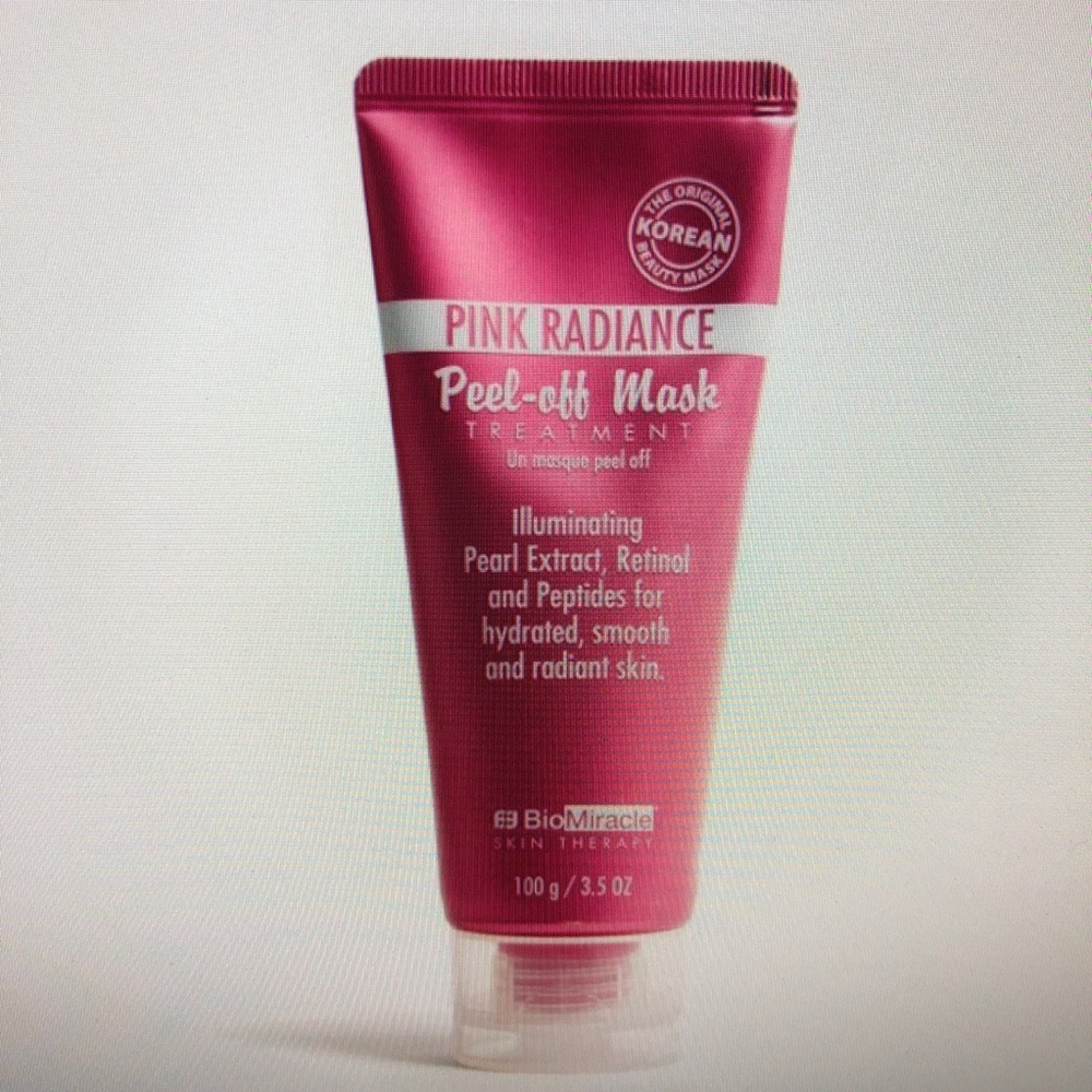 Set of 2 BioMiracle Pink Radience Peel Off Mask